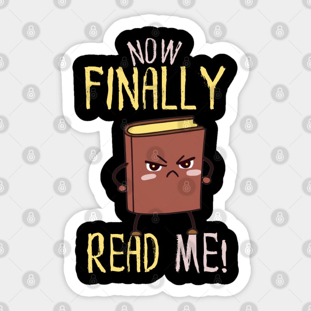 Funny Book Reading, Procrastination, Procrastination Quotes Sticker by maxdax